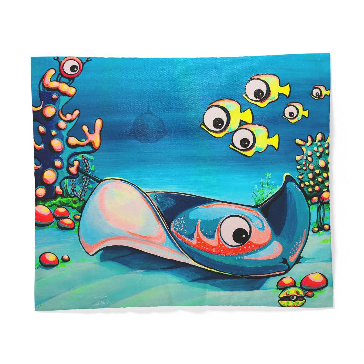 Cyclops Stingray Duvet Cover
