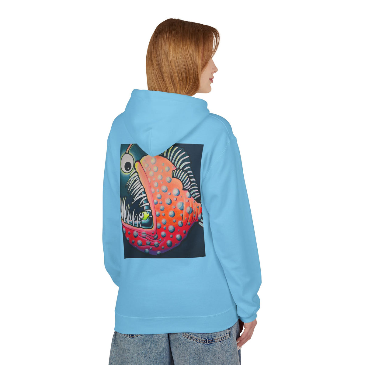 Unisex Cyclops Anglerfish Soft Hoodie