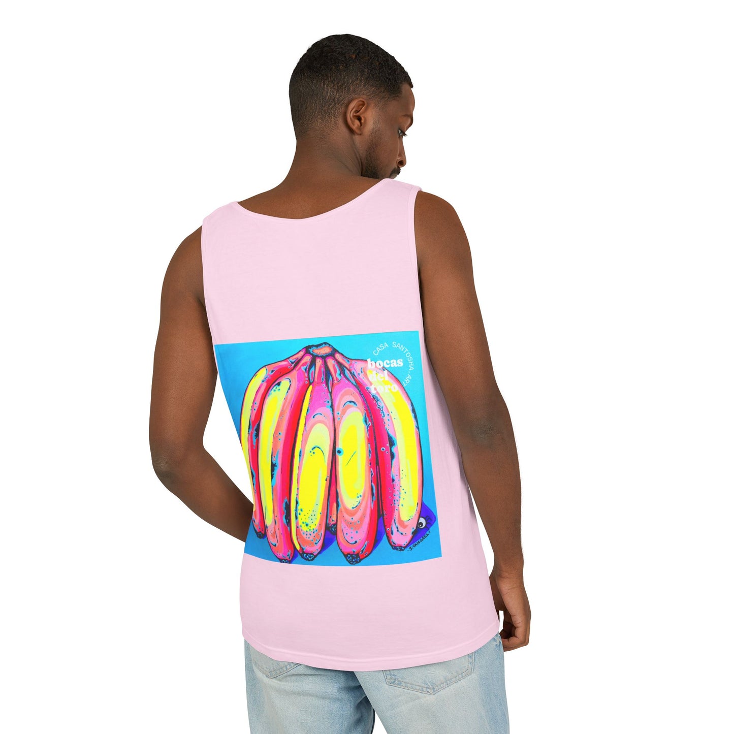 Unisex Neon Fat Bananas Tank Top - Perfect for Summer Vibes