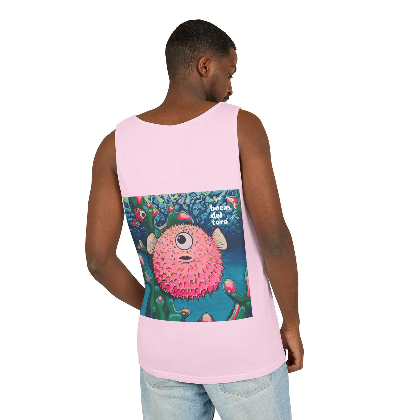 Unisex Cyclops Pufferfish Tank Top - Perfect for Summer Vibes