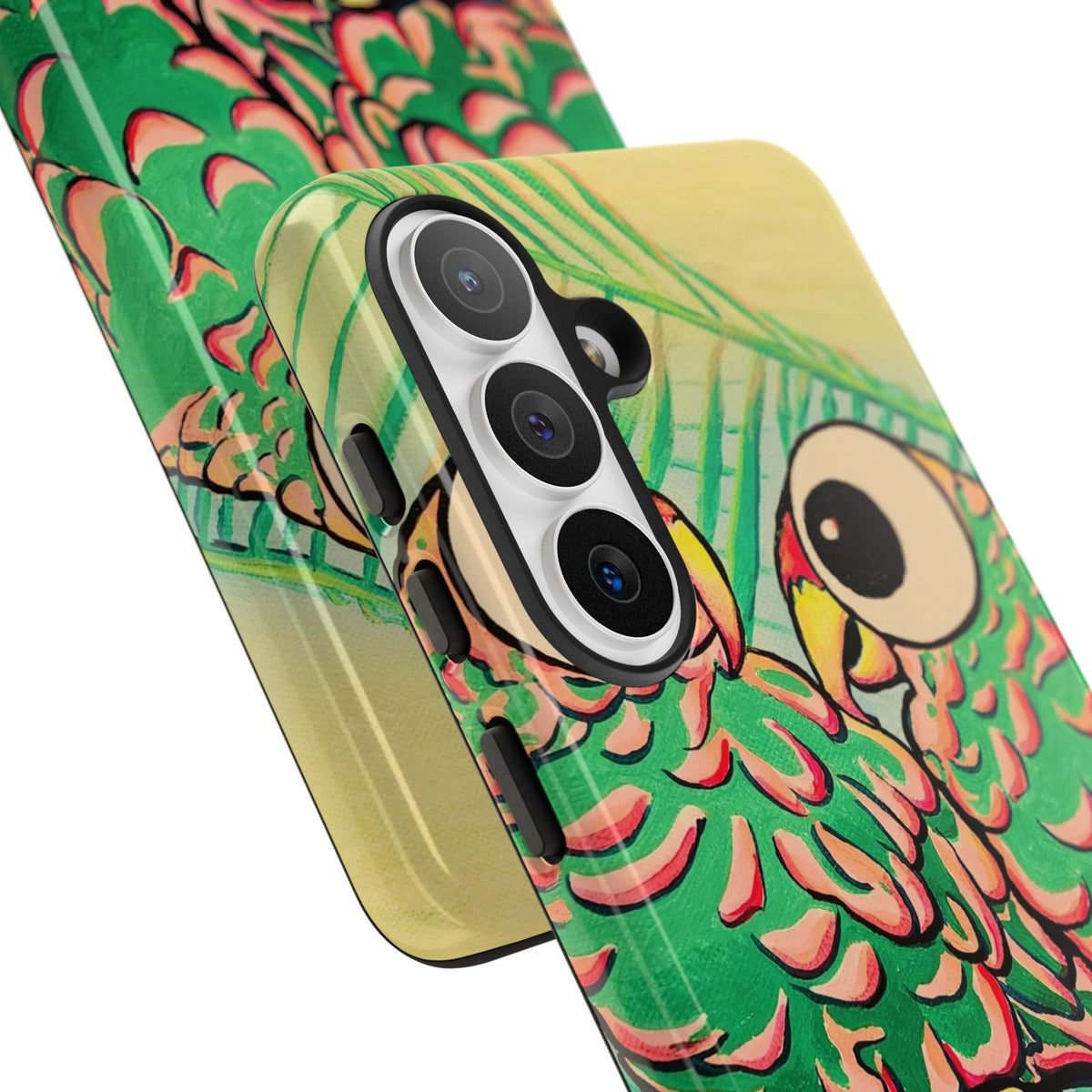 Chatty Cyclops Parrots Tough Phone Case