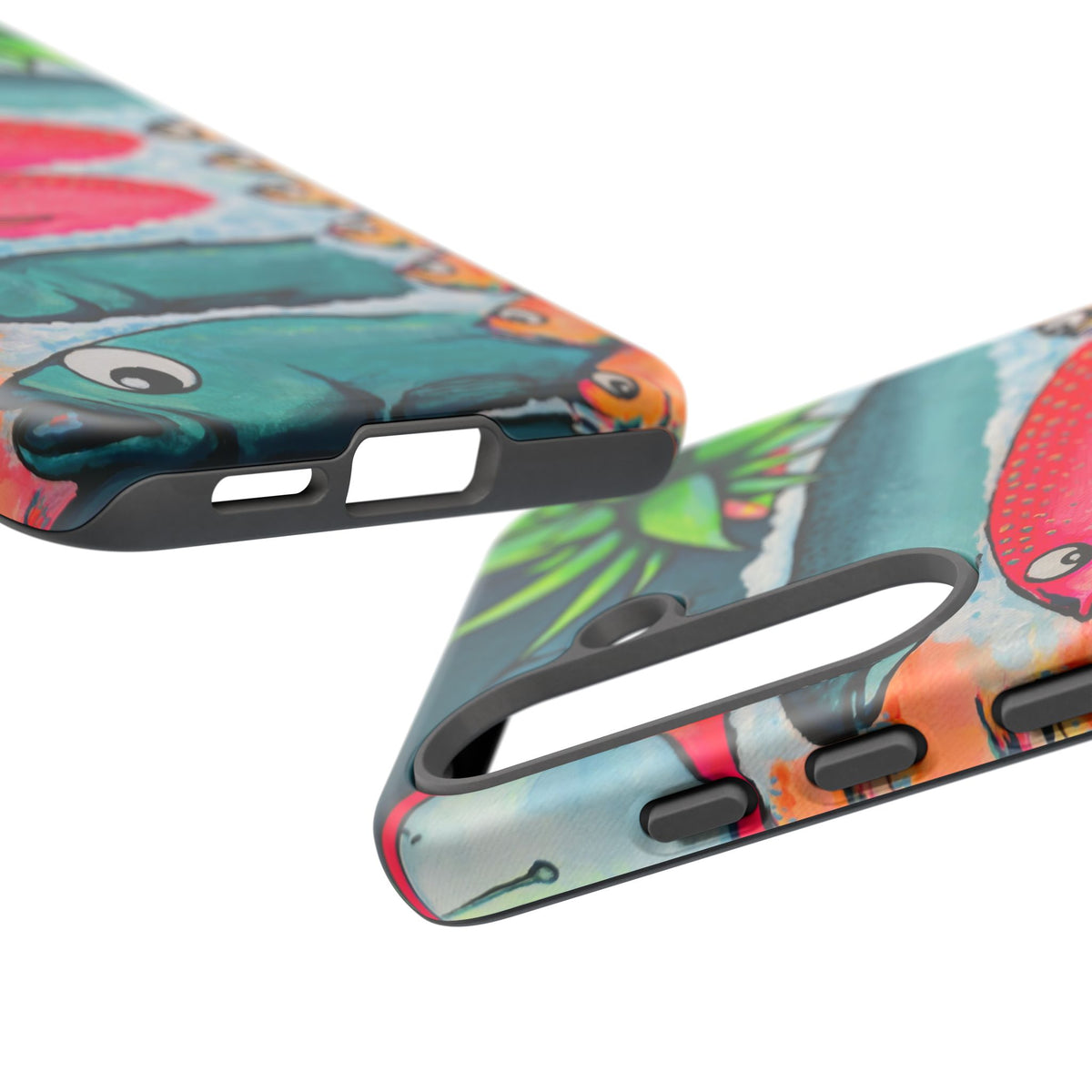 Neon Cabo Fish Market Tough Phone Case