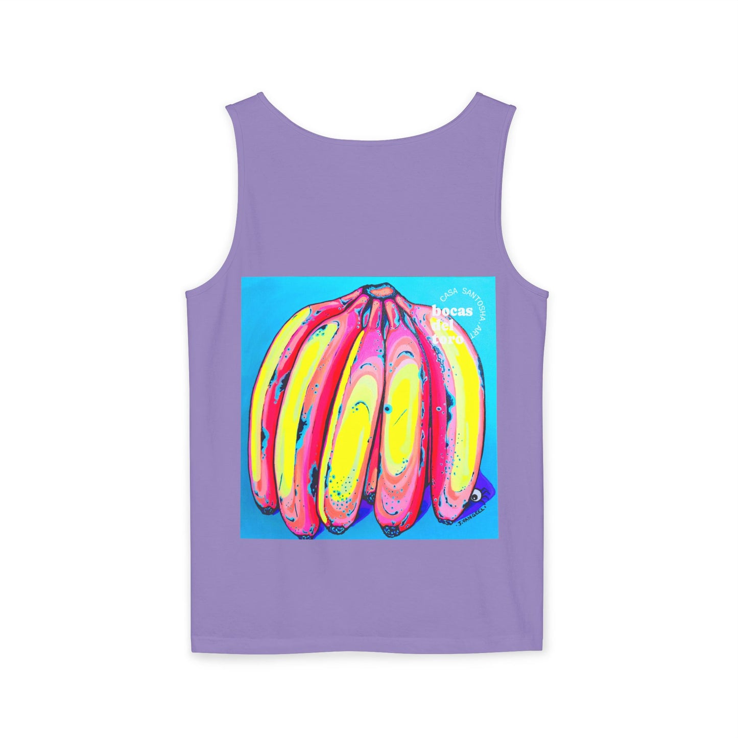 Unisex Neon Fat Bananas Tank Top - Perfect for Summer Vibes