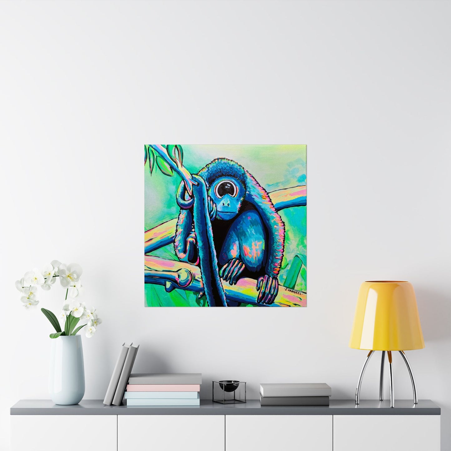 Cyclops Monkey Bocas Giclée Art Poster