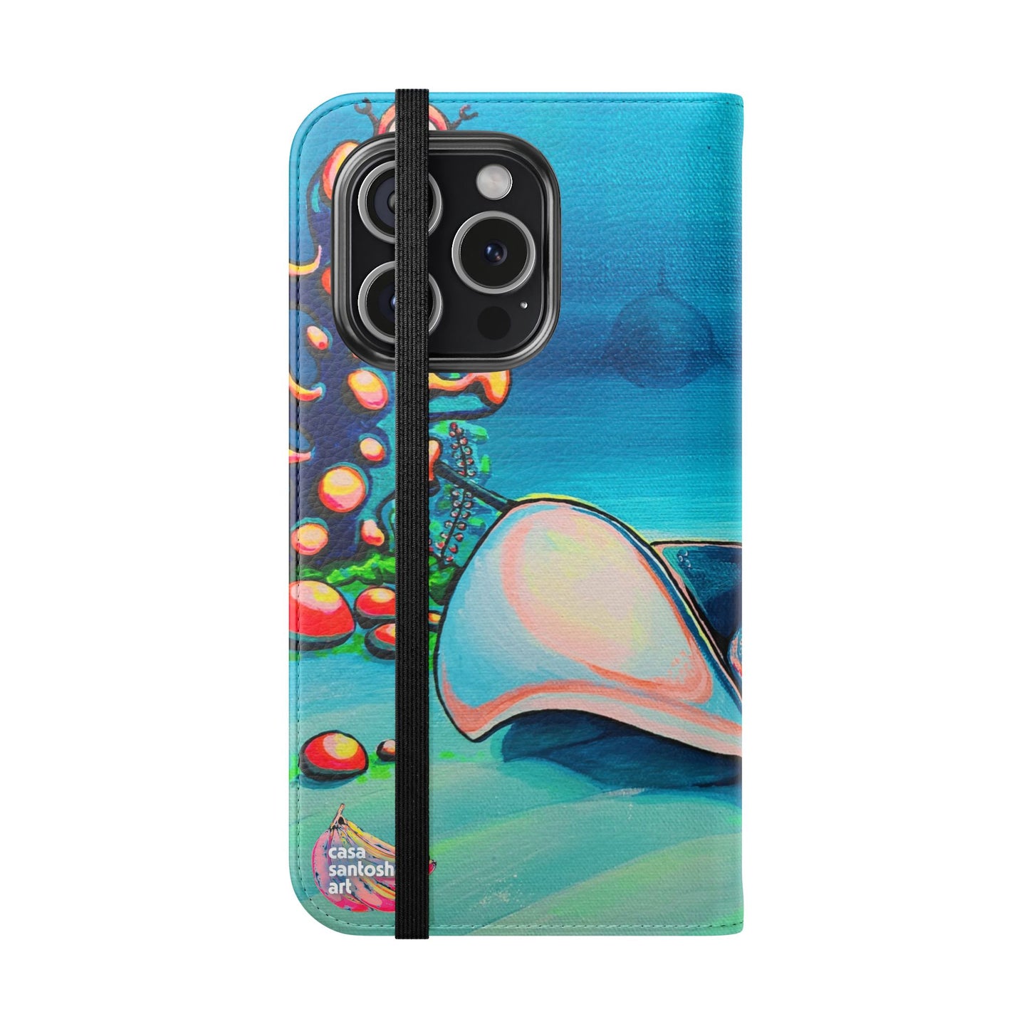 Cyclops Stingray Flip Phone Case – Wallet Cover with Card Slots