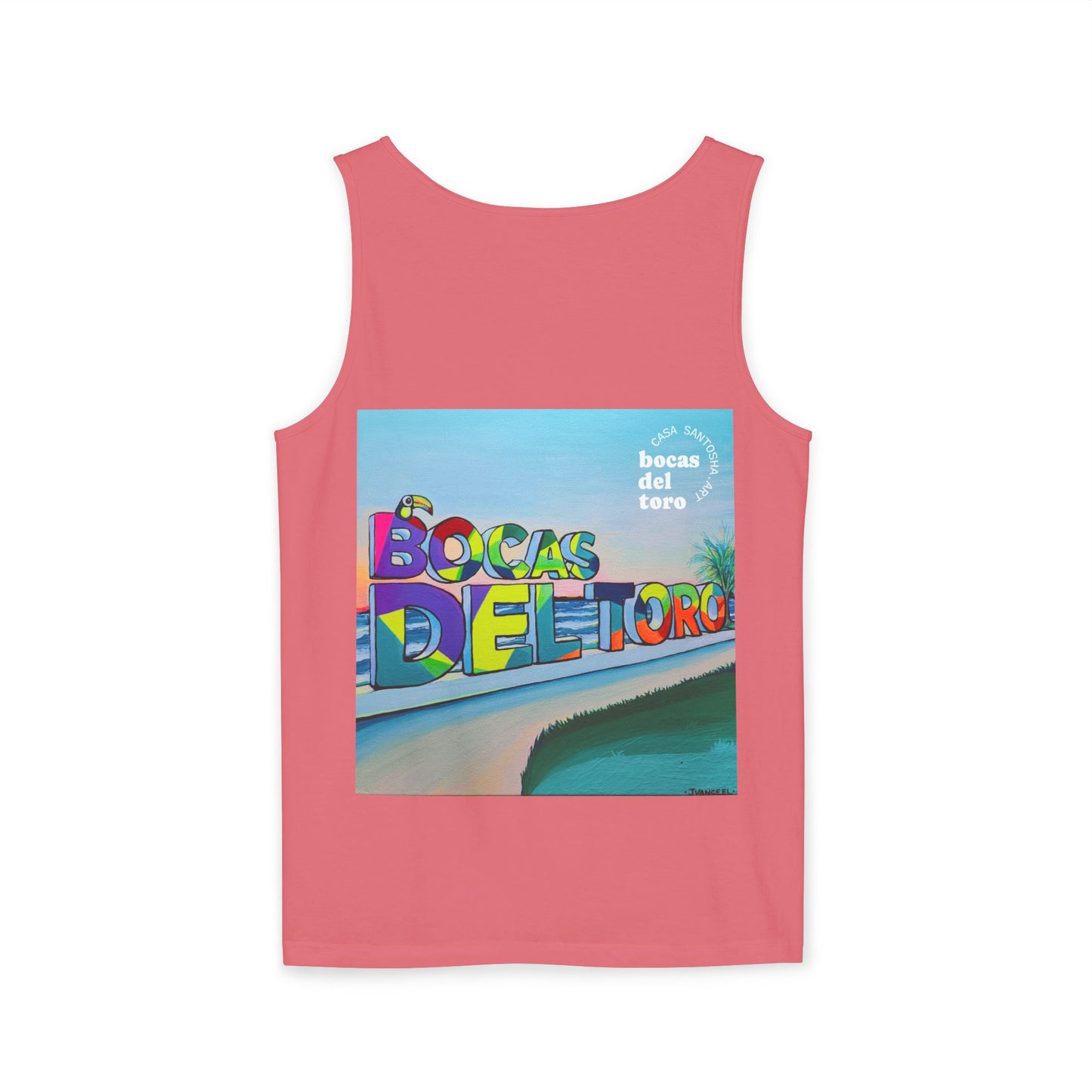 Unisex Bocas Del Toro Sign Tank Top - Perfect for Summer Vibes