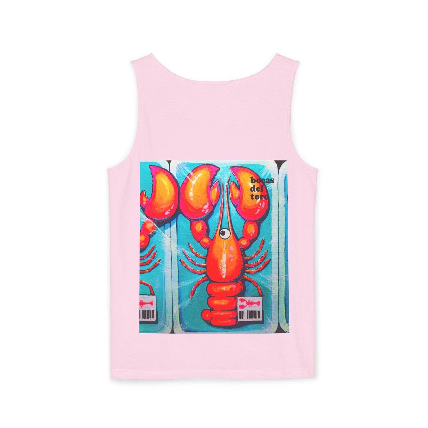 Unisex Fresh Neon Lobster Tank Top - Perfect for Summer Vibes