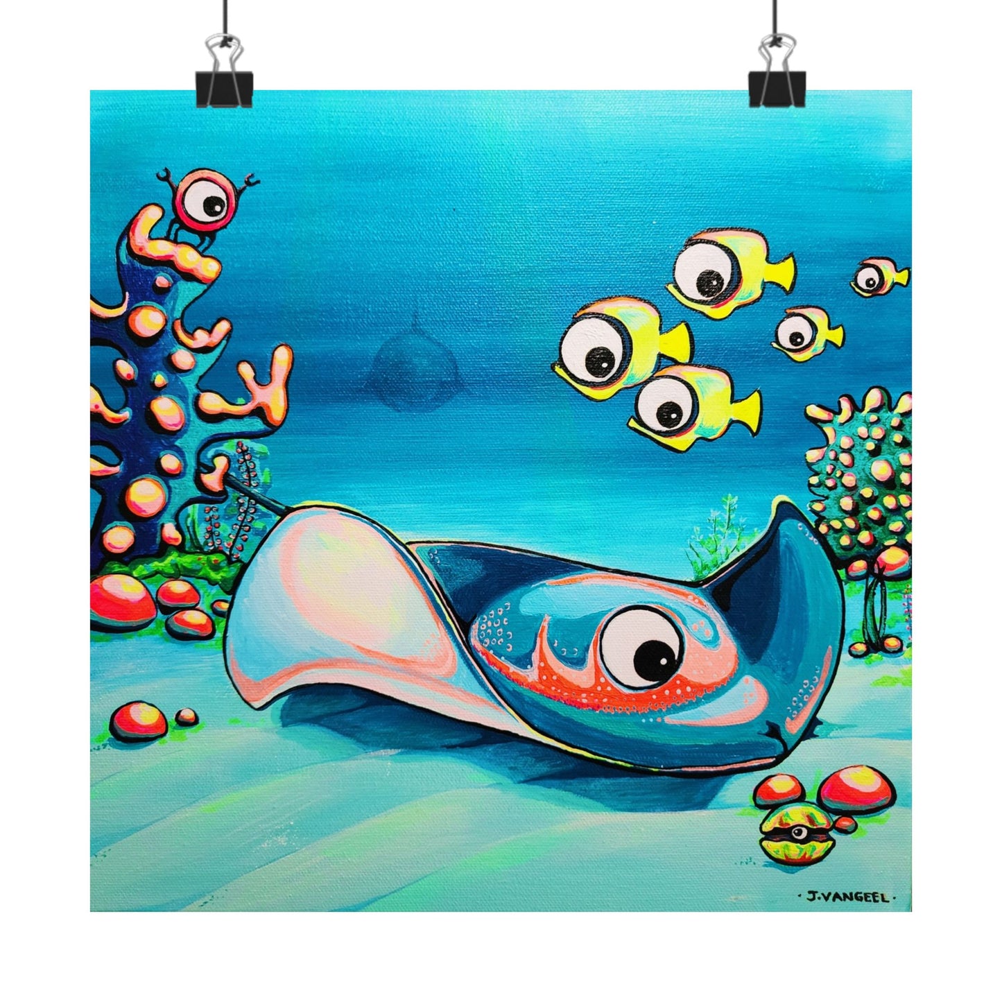 Cyclops Stingray Giclée Art Poster