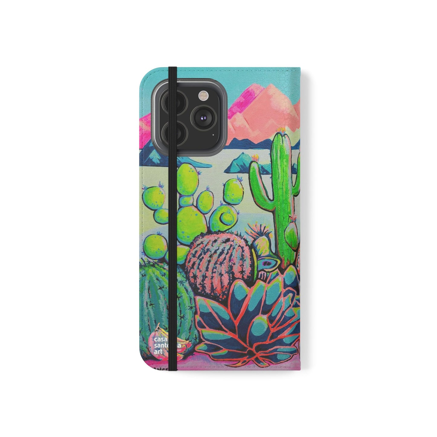 Cyclops Camel Flip Phone Case – Wallet Cover with Card Slots