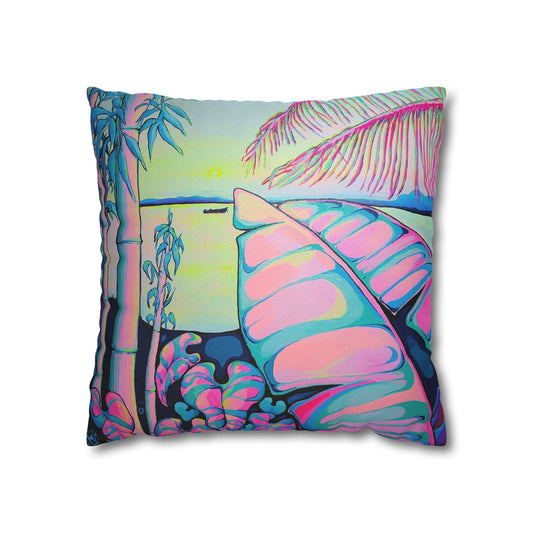 Serenity Bocas Pillowcase for Throw Pillow, Cover Only