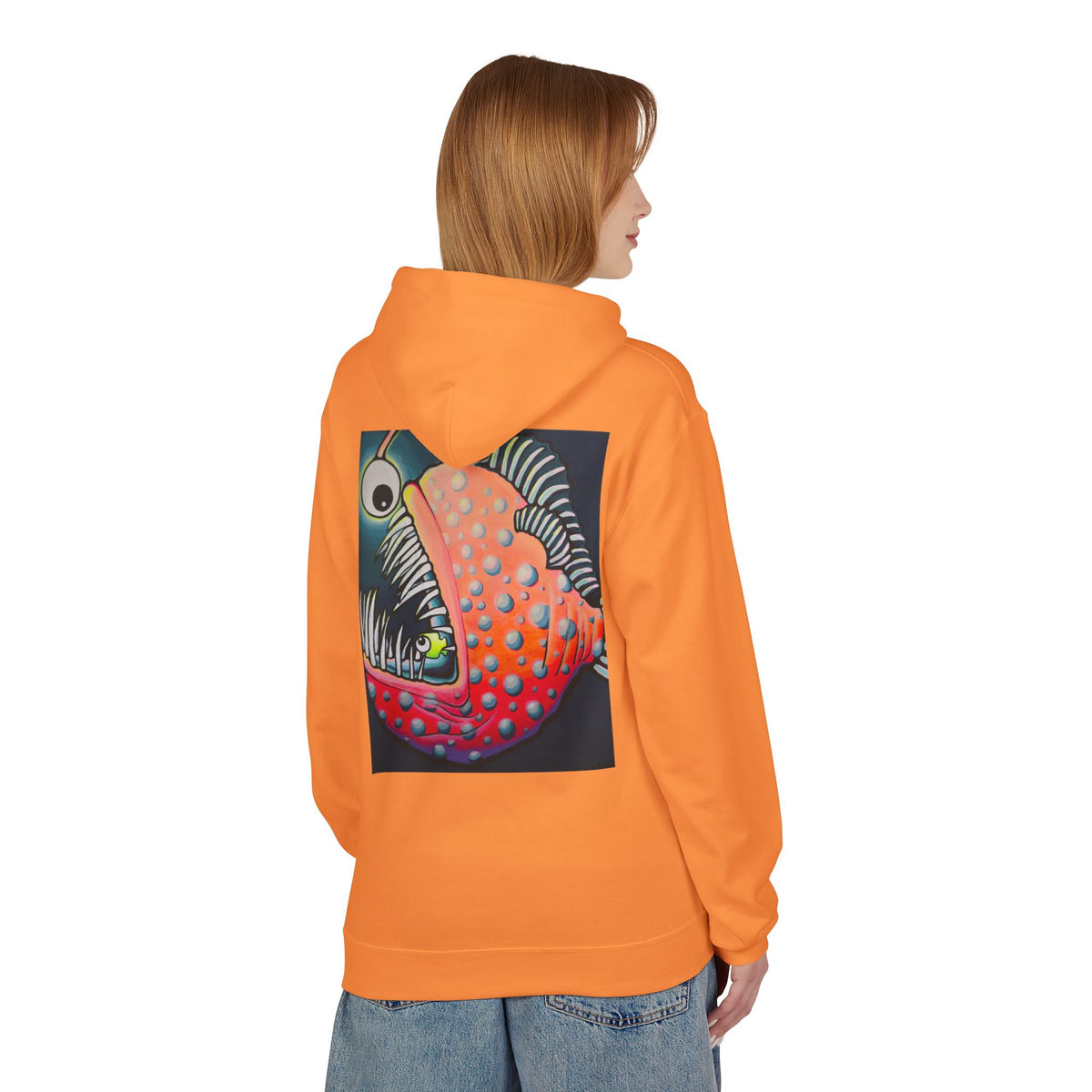 Unisex Cyclops Anglerfish Soft Hoodie