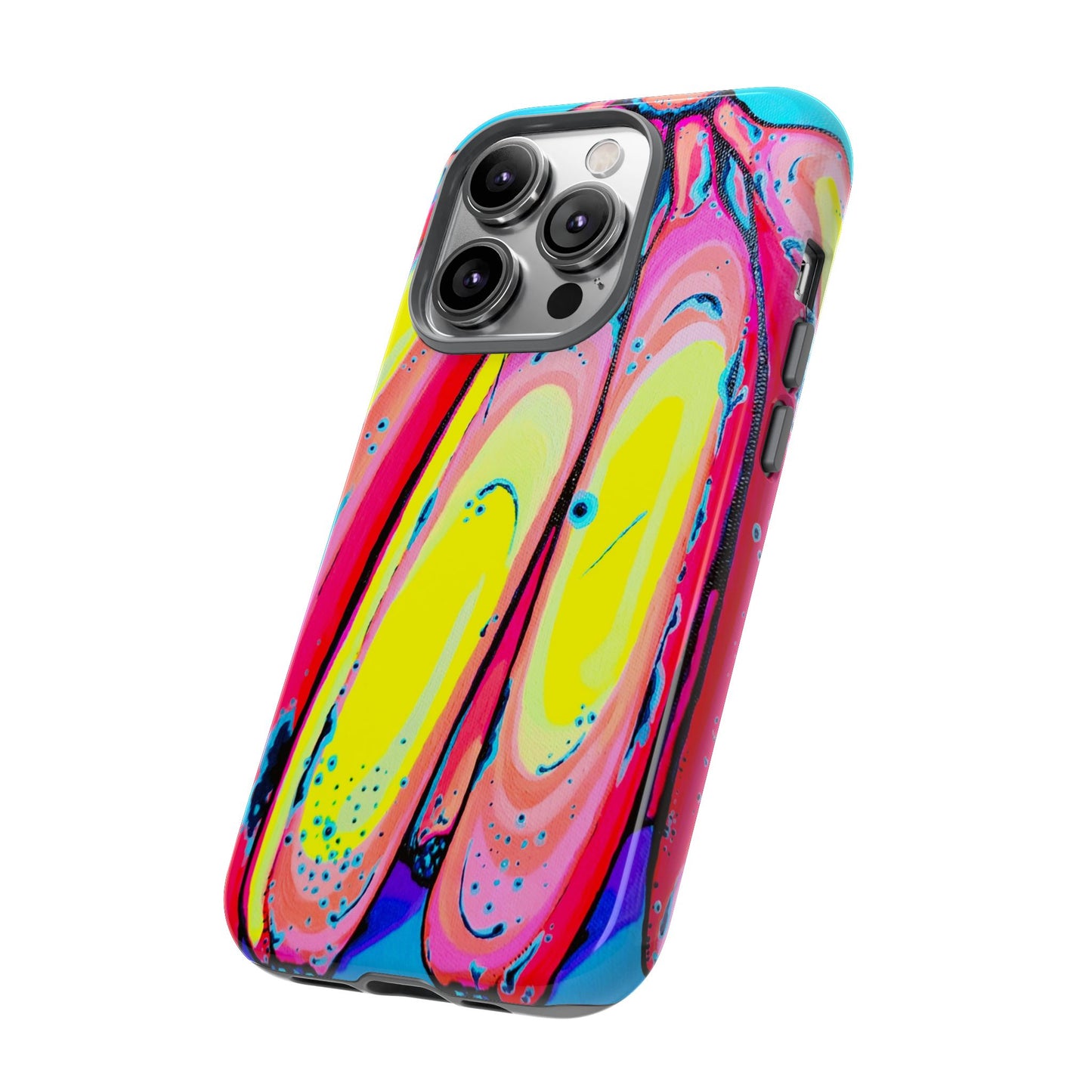 Neon Fat Bananas Tough Phone Case