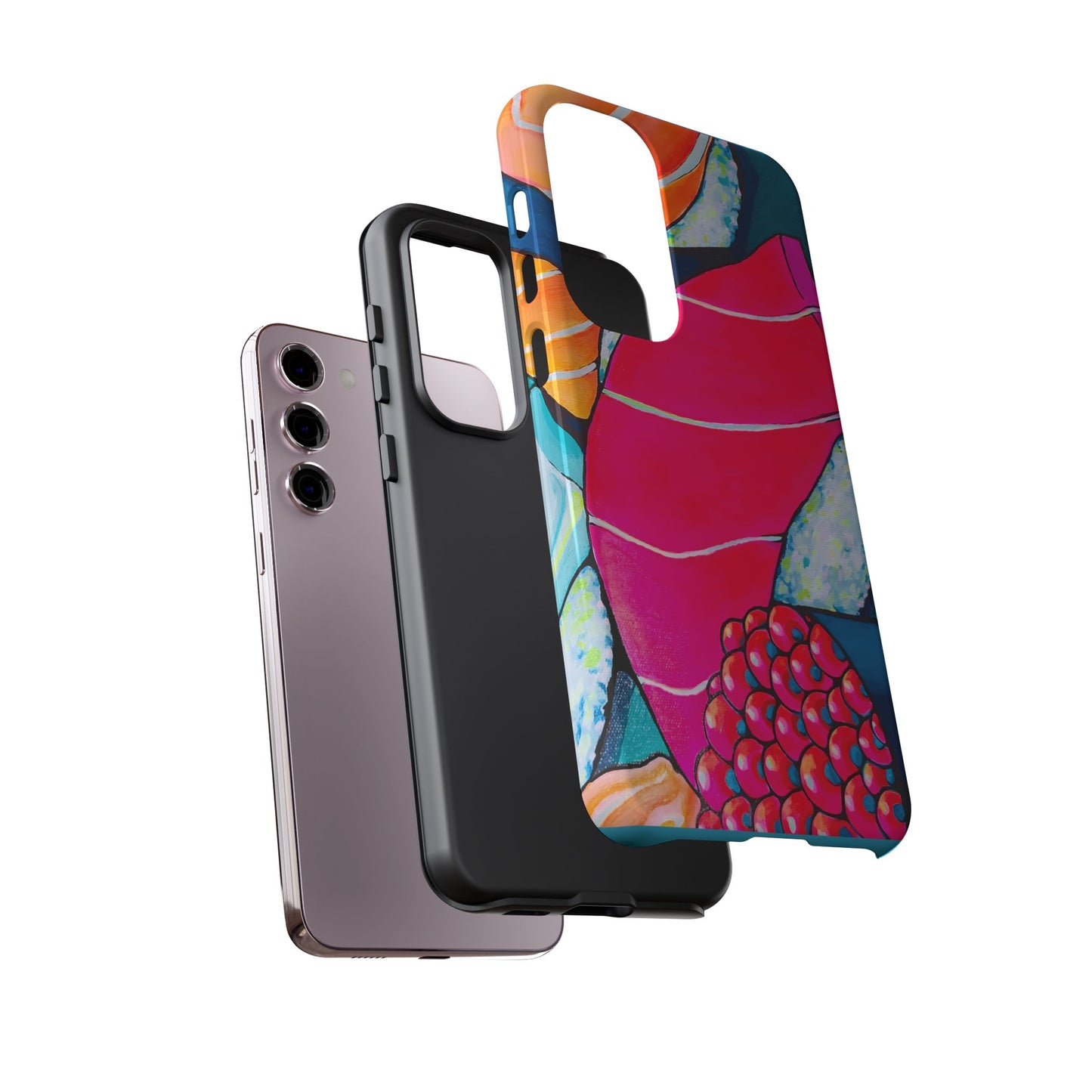 Coque de téléphone résistante Néon Sushi