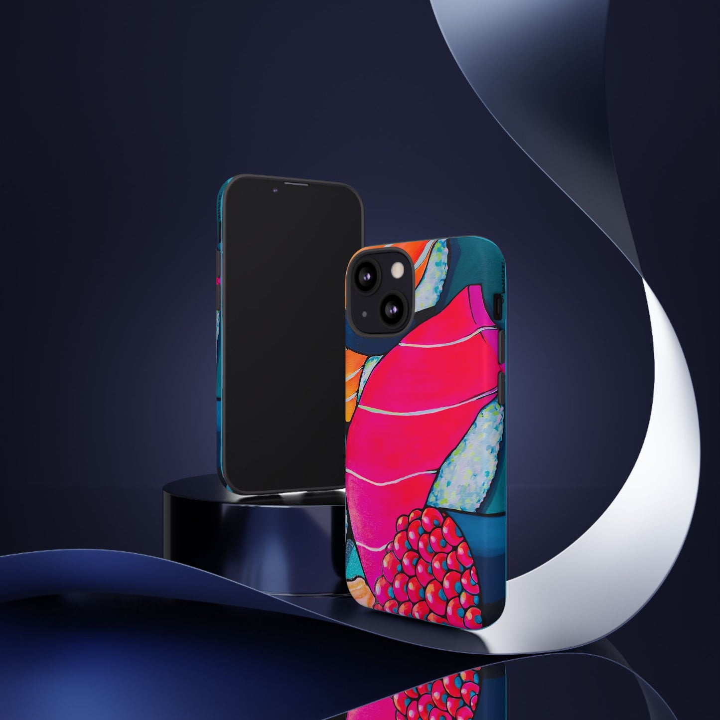 Coque de téléphone résistante Néon Sushi