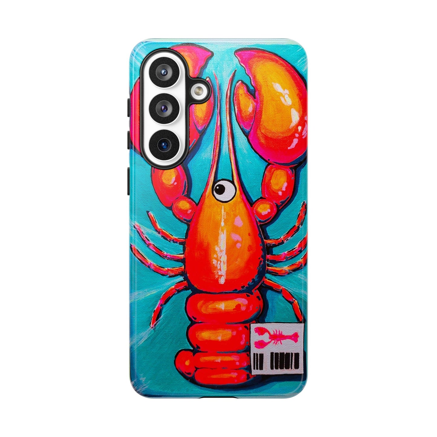 Neon Lobster Tough Phone Case