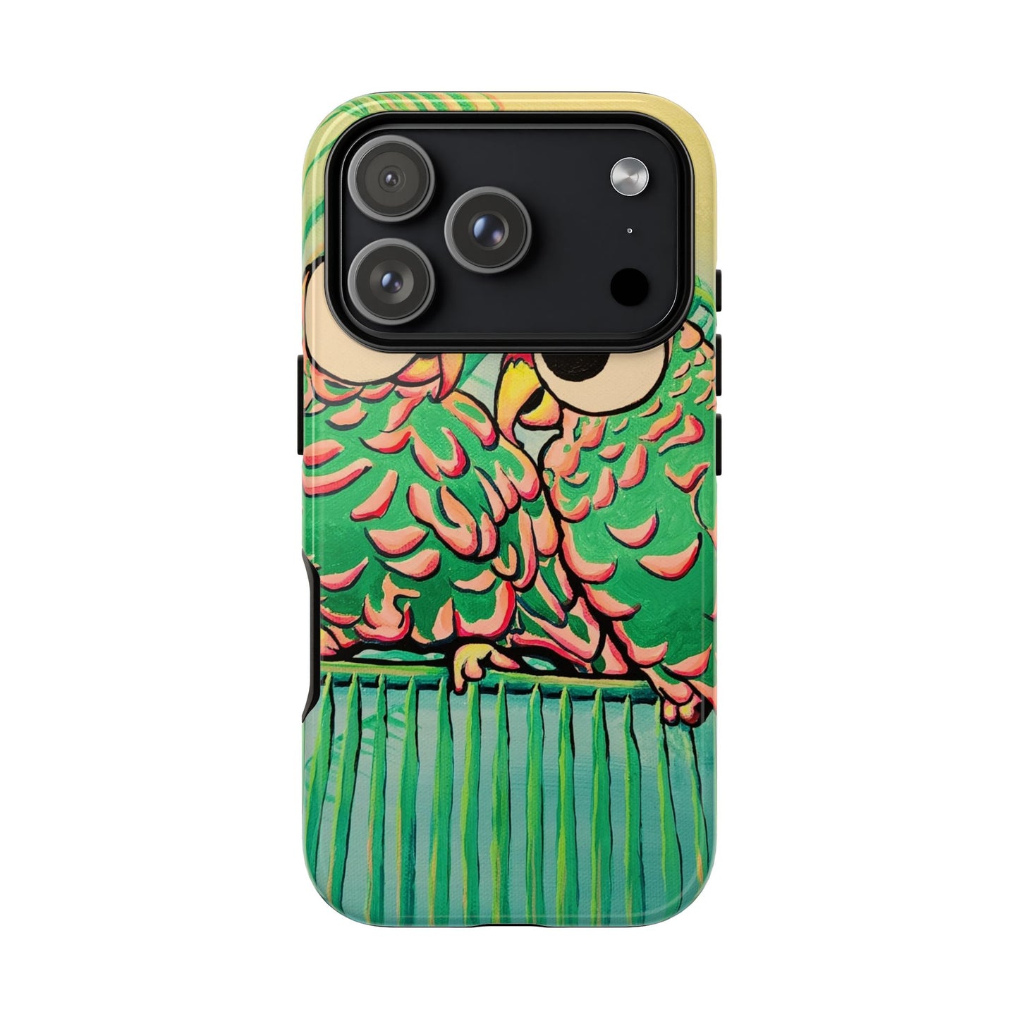Chatty Cyclops Parrots Tough Phone Case