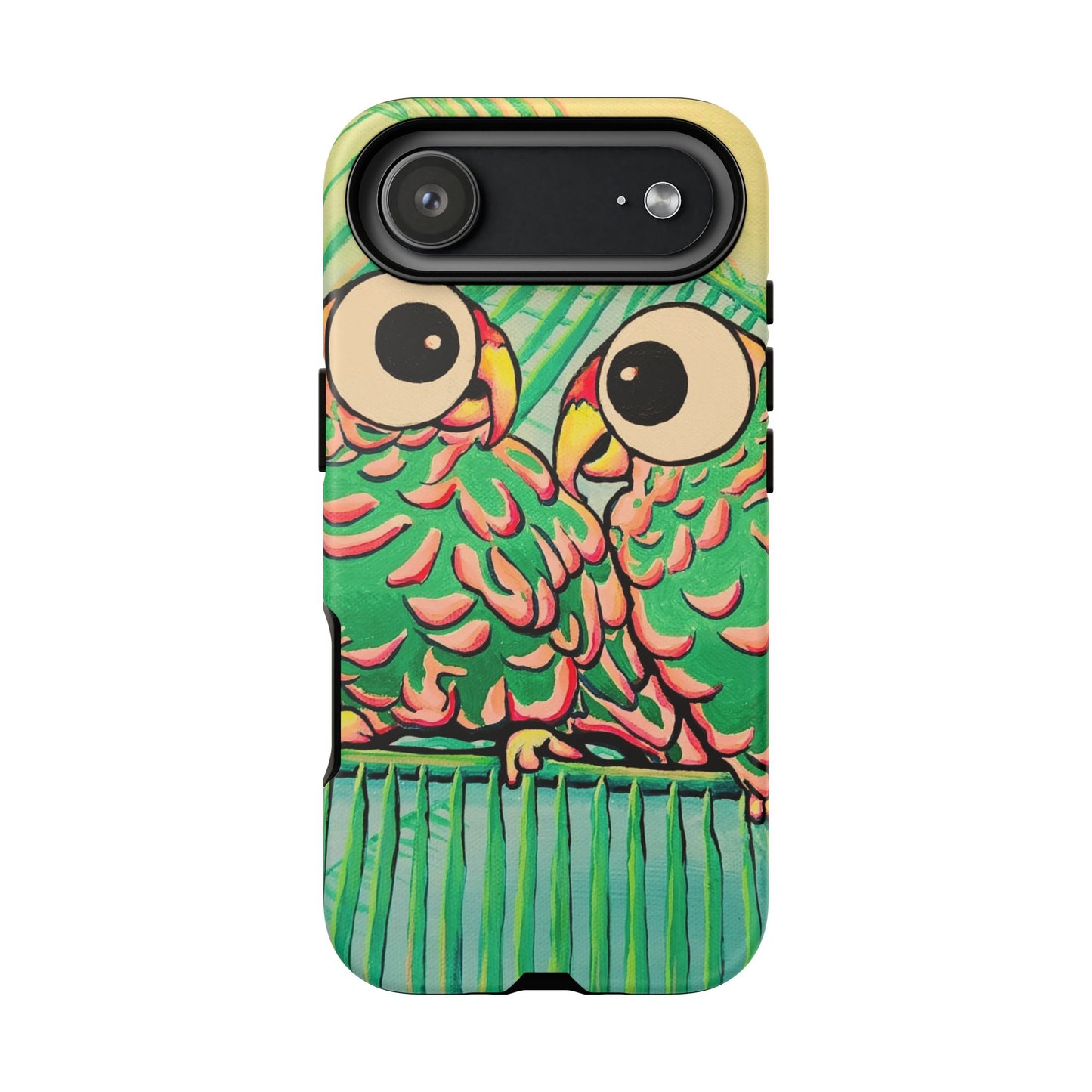 Chatty Cyclops Parrots Tough Phone Case