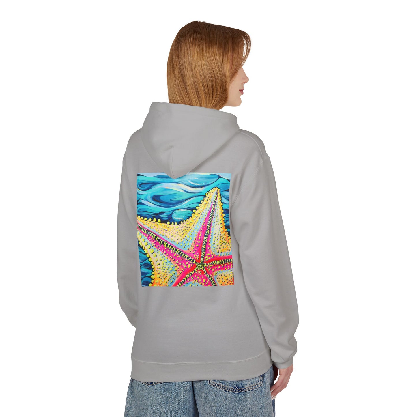 Unisex Starfish Beach Bocas Soft Hoodie