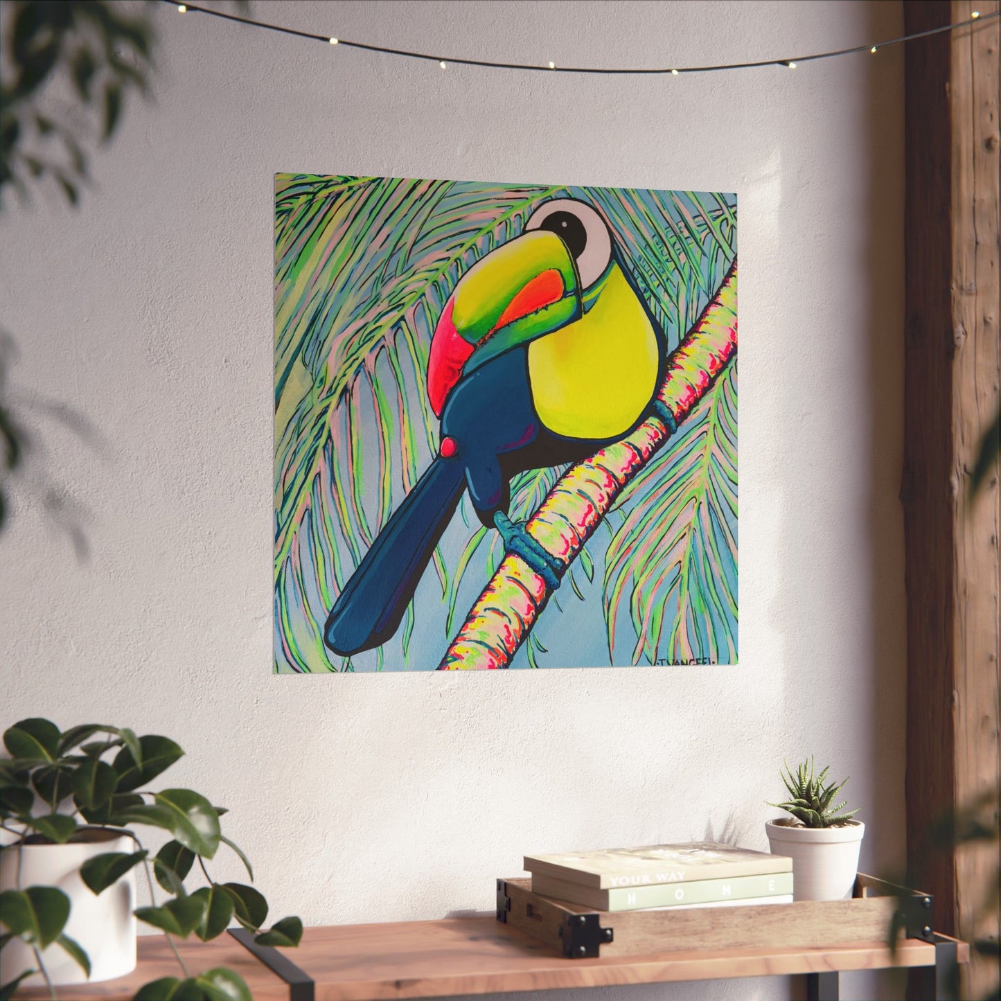 Cyclops Toucan Giclée Art Poster