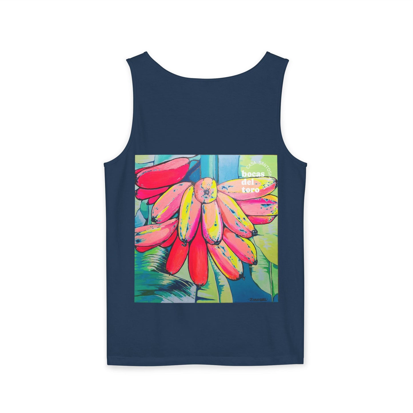 Unisex Neon Primitivo Bananas Tank Top - Perfect for Summer Vibes
