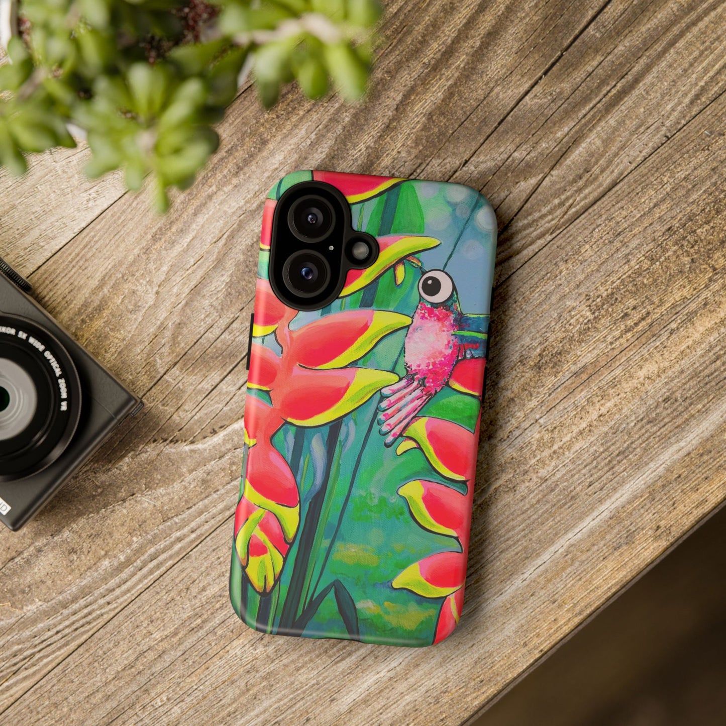 Cyclops Hummingbirds Tough Phone Case