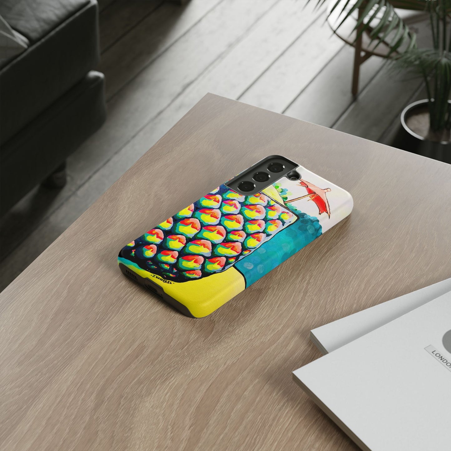 Neon Piña Colada Tough Phone Case