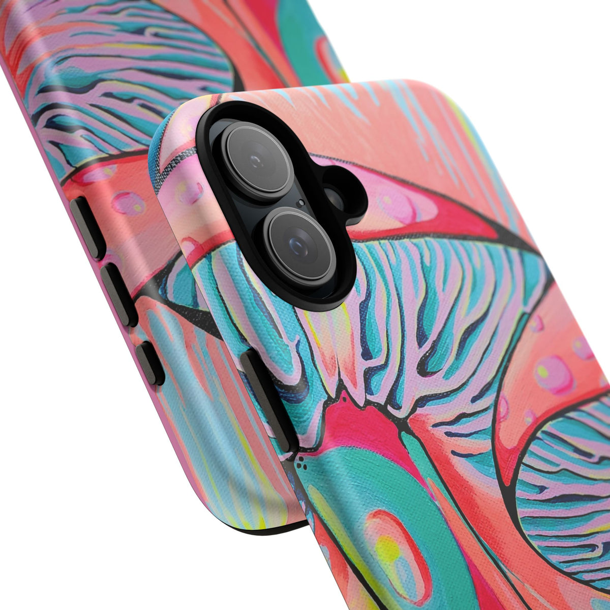 Coque de téléphone résistante Trippy Mushrooms
