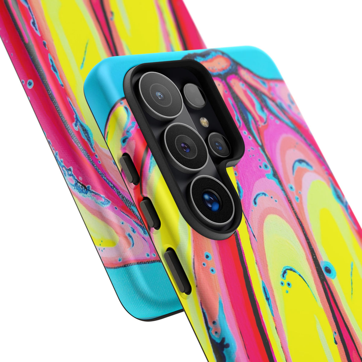 Neon Fat Bananas Tough Phone Case