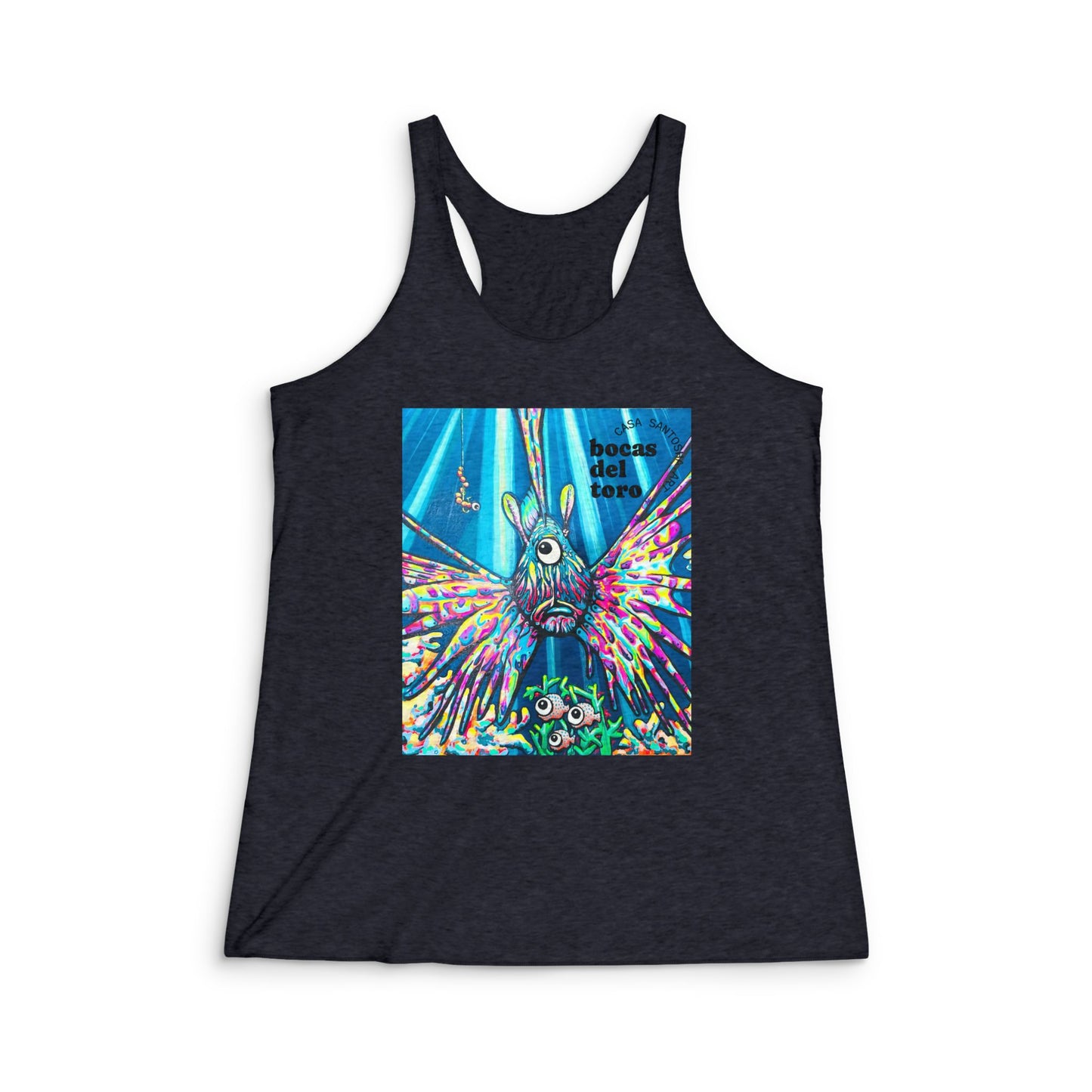 Women's Cyclops Lionfish Graphic Racerback Tank