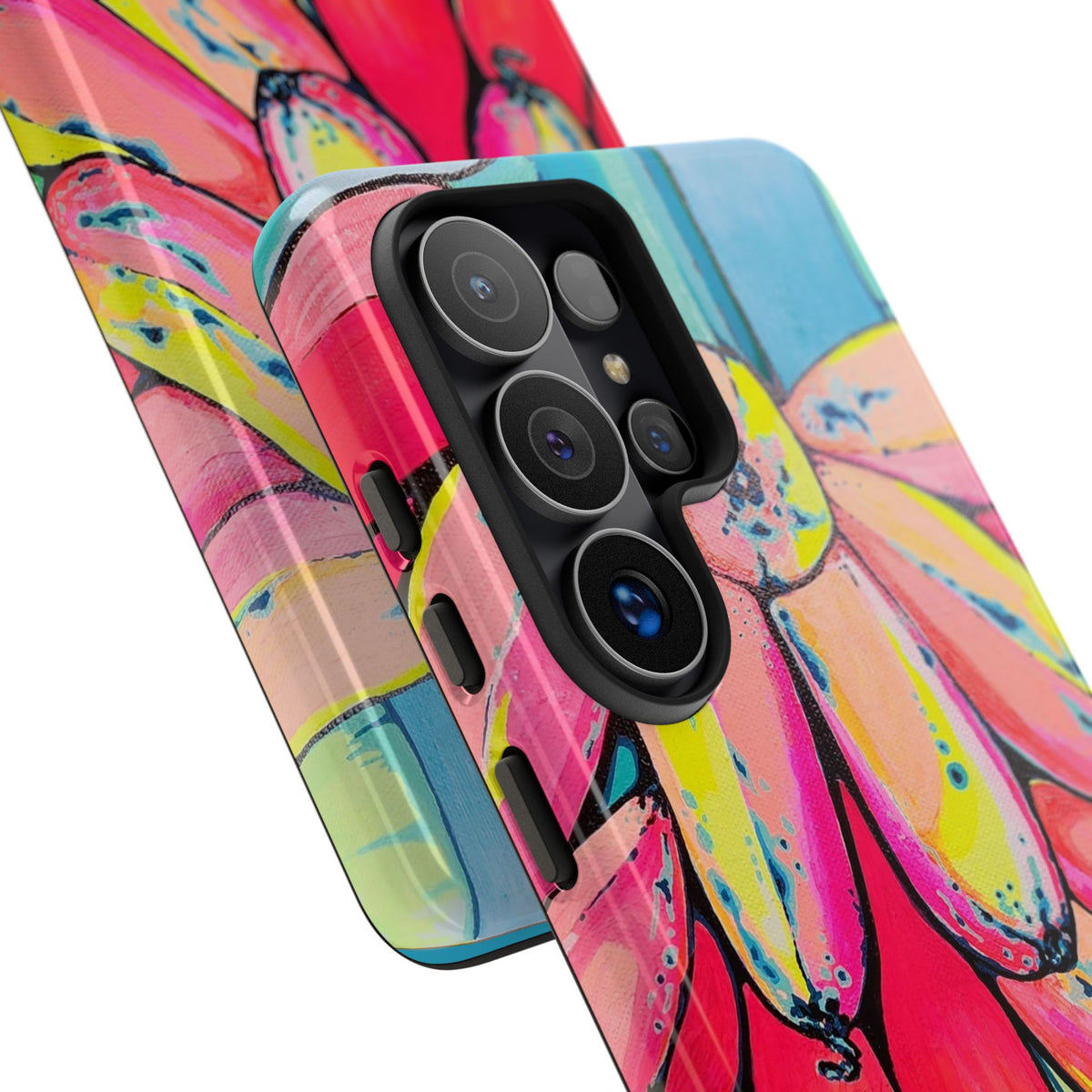 Neon Primitivo Bananas Tough Phone Case