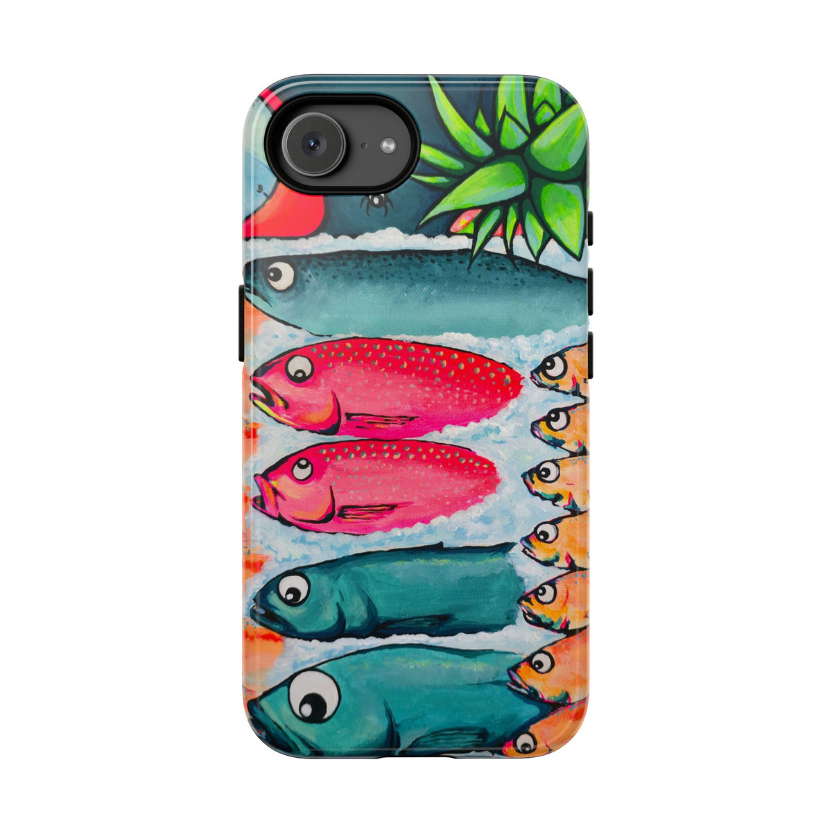 Neon Cabo Fish Market Tough Phone Case