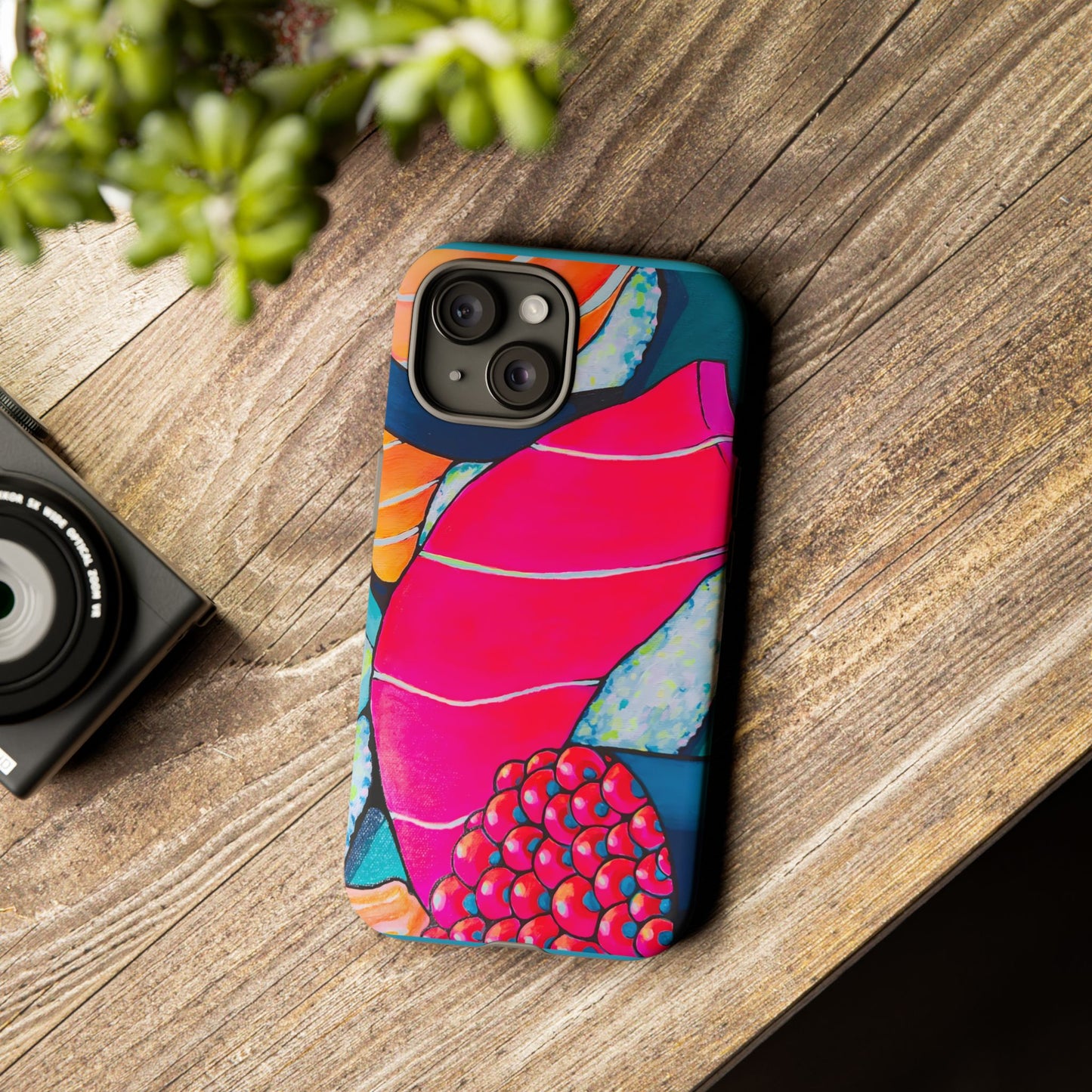 Coque de téléphone résistante Néon Sushi
