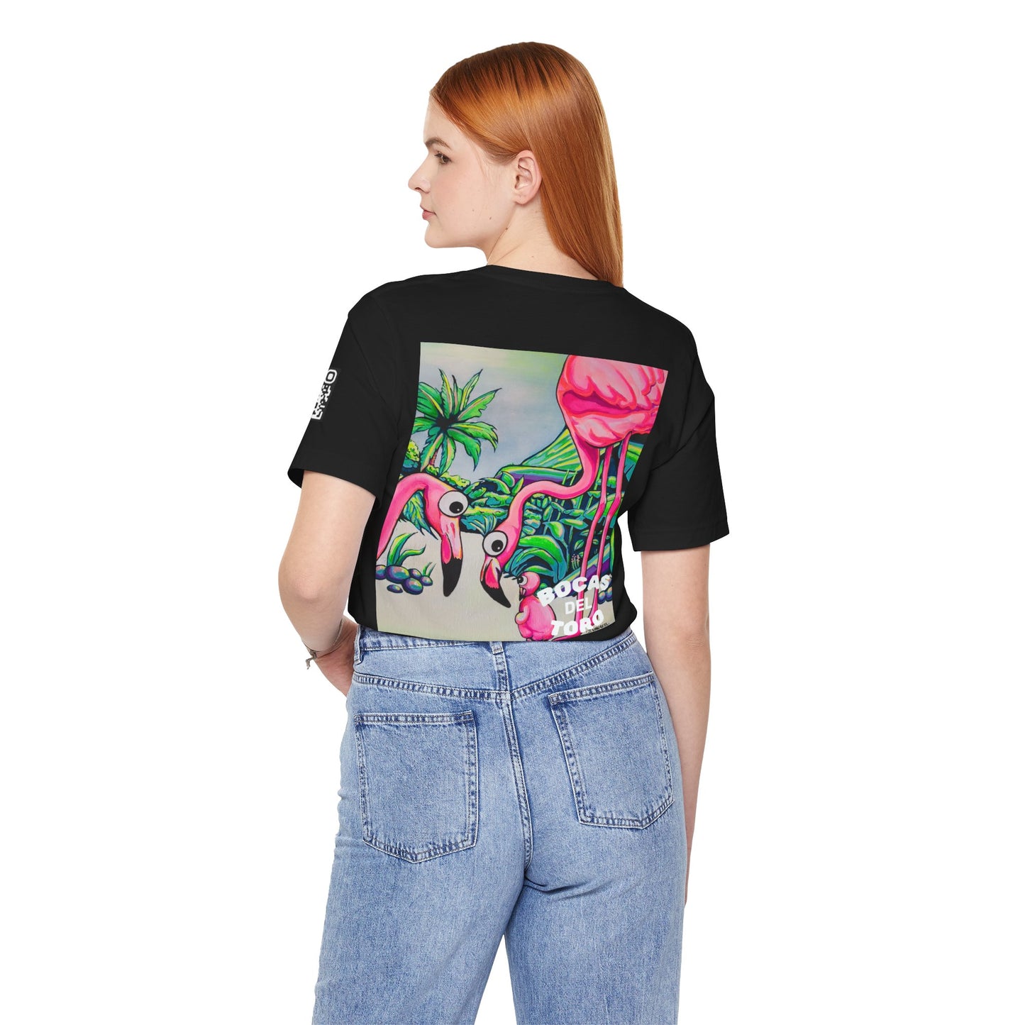 Unisex Cyclops Flamingo Family Tee