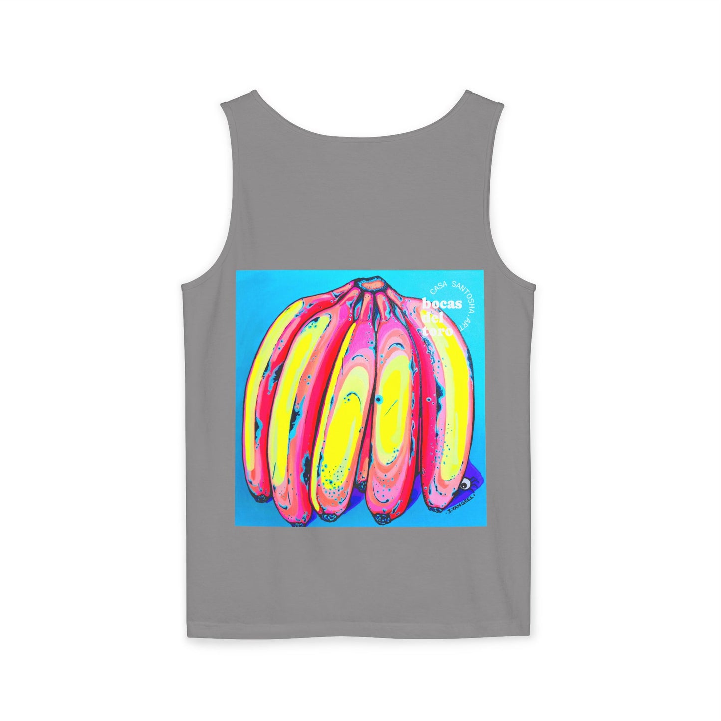 Unisex Neon Fat Bananas Tank Top - Perfect for Summer Vibes