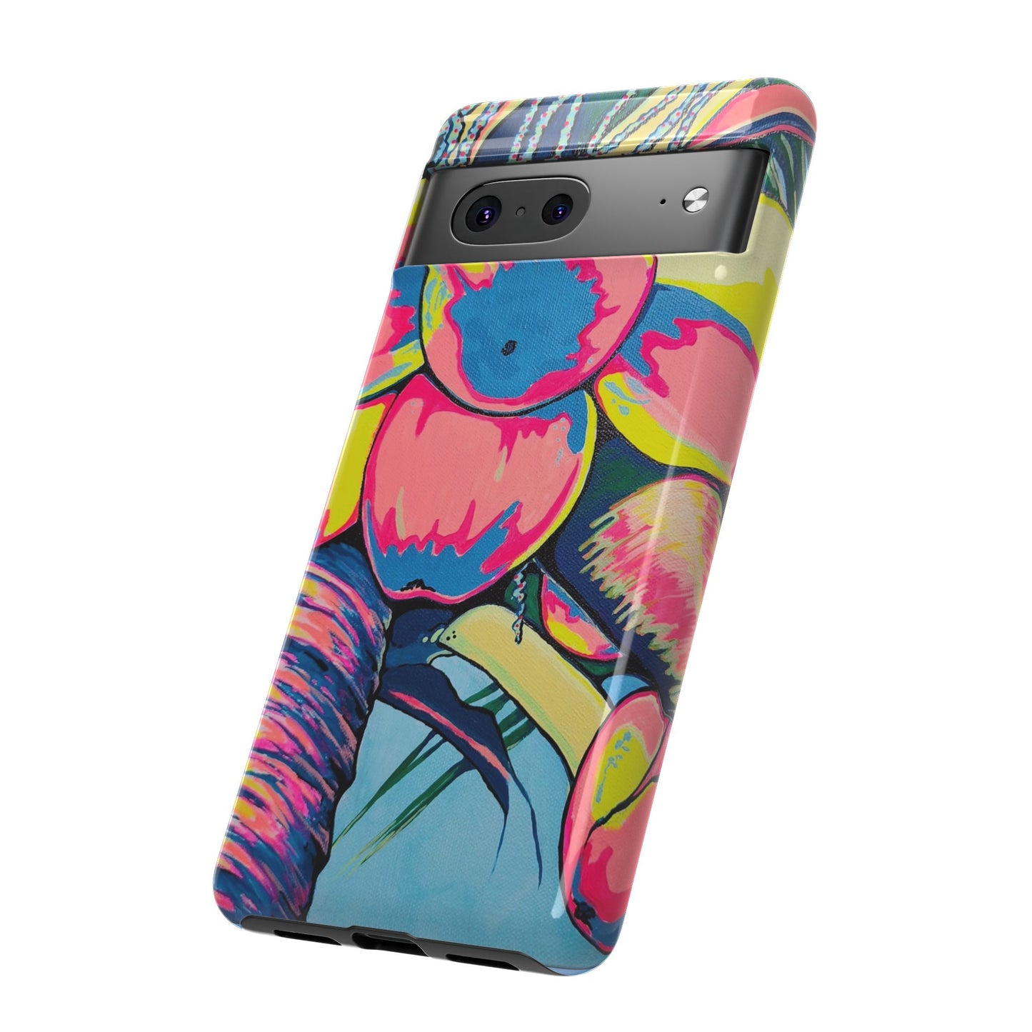 Neon Coconuts Tough Phone Case