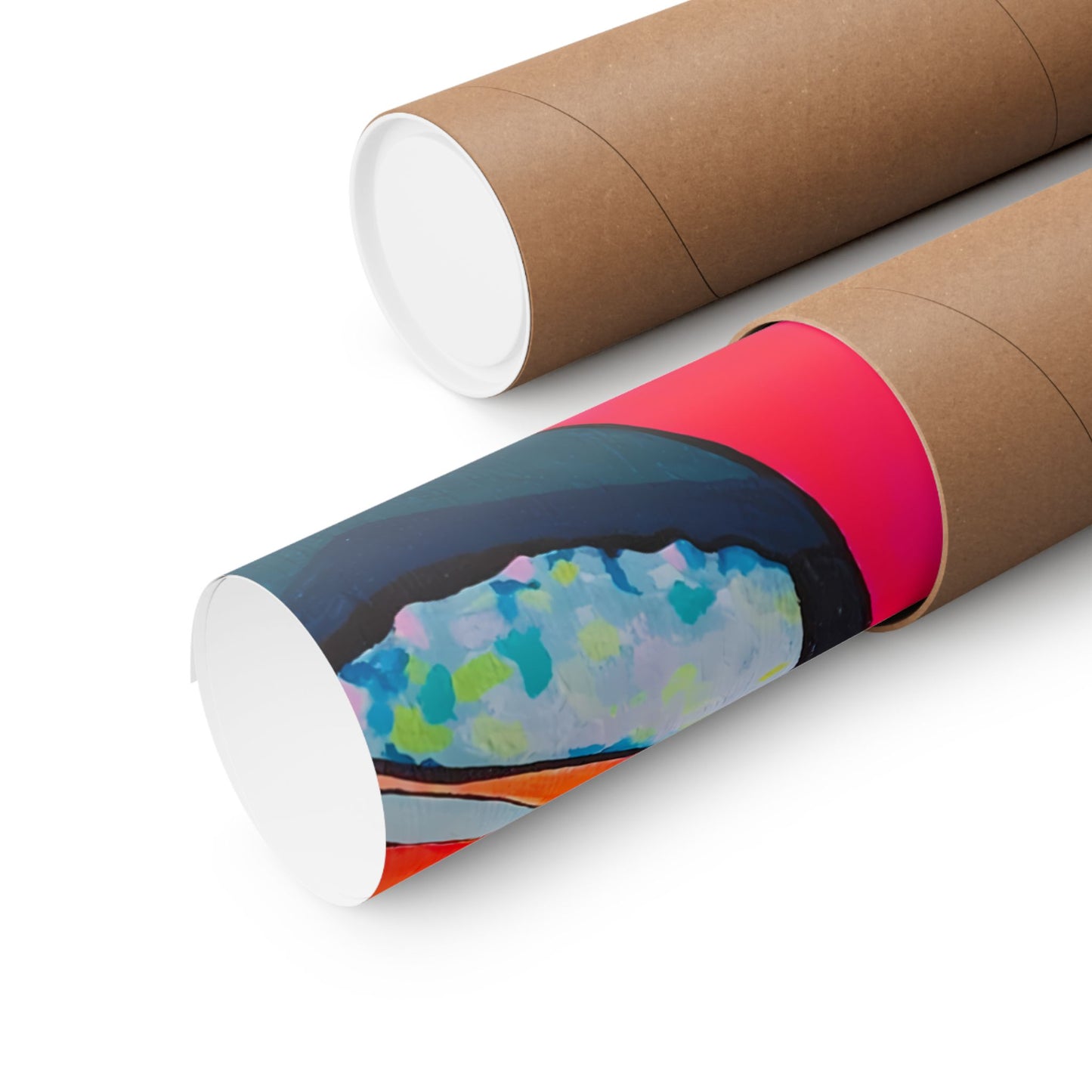 Affiche d'art Giclée Sushi Néon