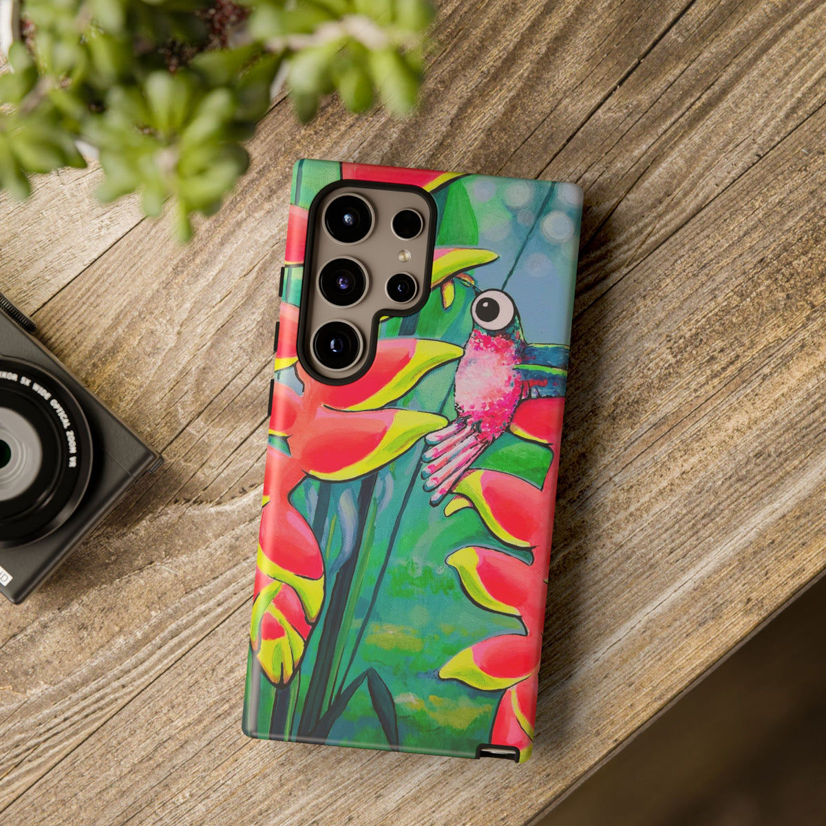 Cyclops Hummingbirds Tough Phone Case