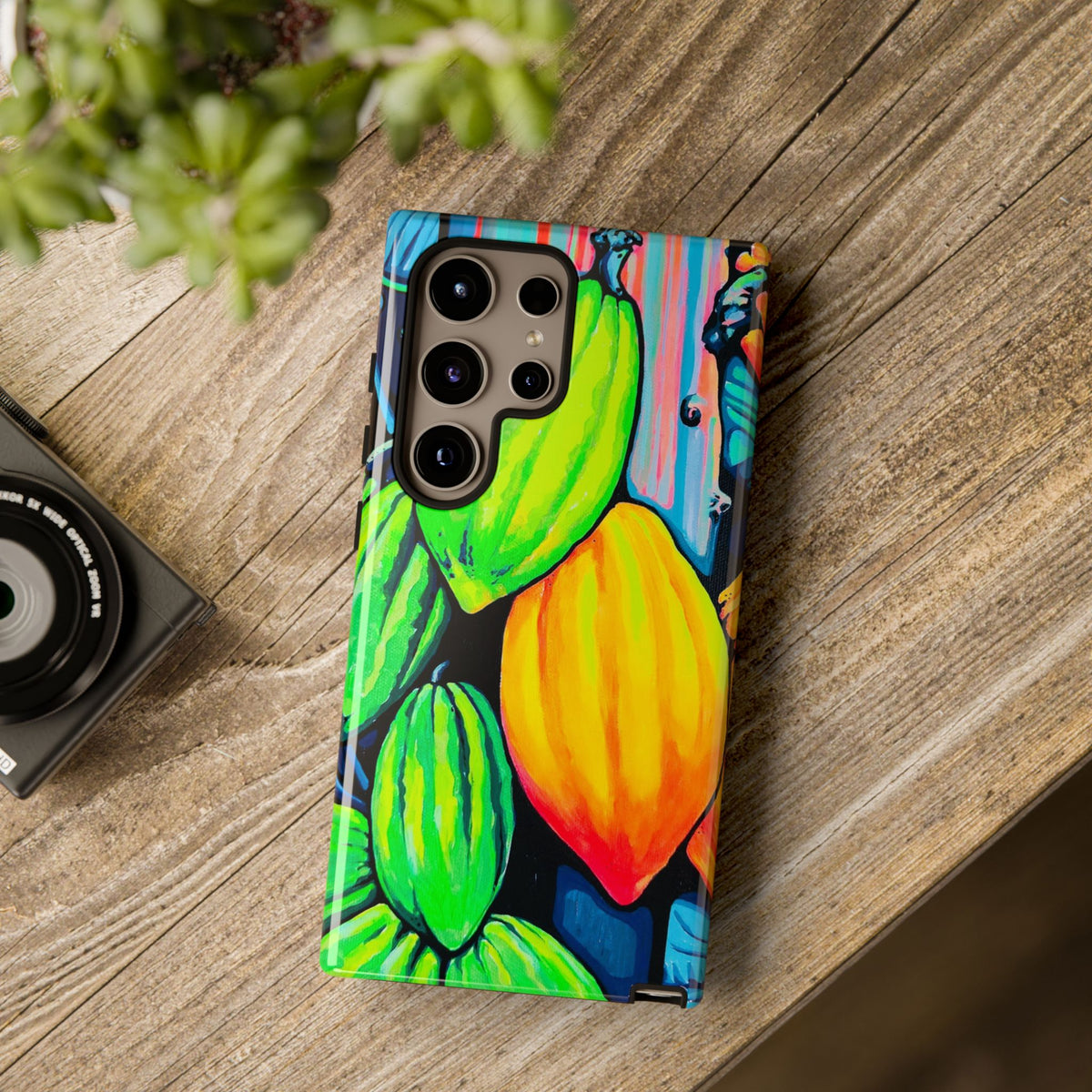 Coque de téléphone robuste Cacao Néon