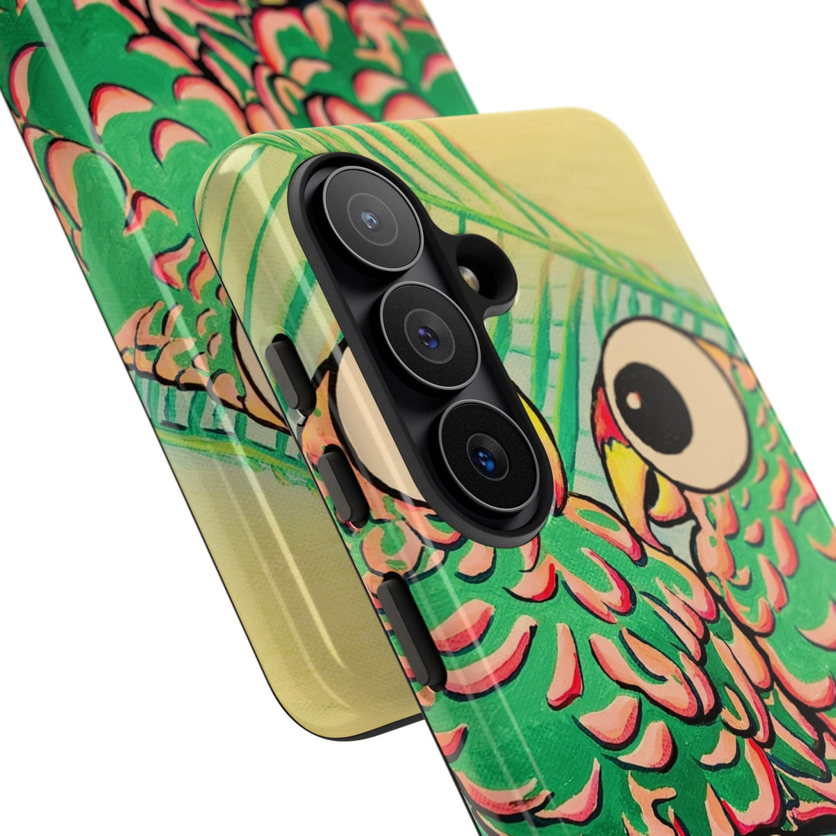 Chatty Cyclops Parrots Tough Phone Case