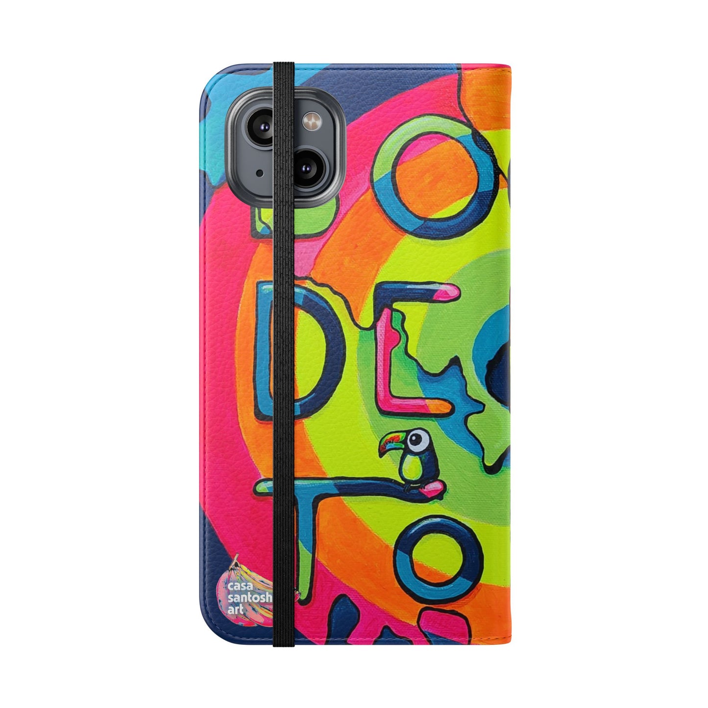 Bocas Del Toro Islands Flip Phone Case – Wallet Cover with Card Slots