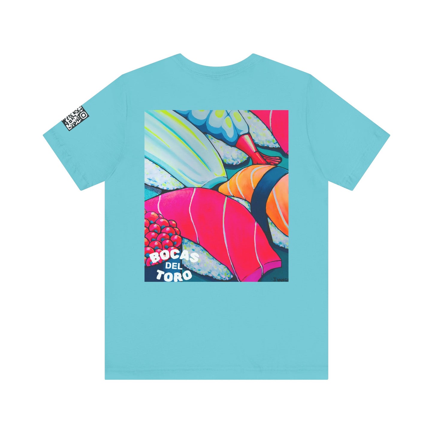 T-shirt unisexe néon Sushi