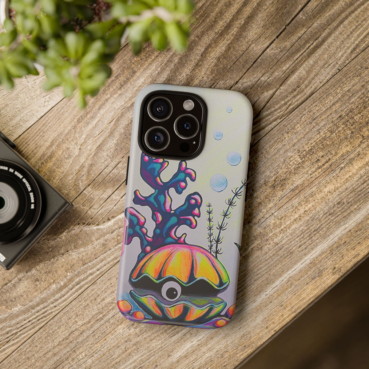 Cyclops Clam Tough Phone Case