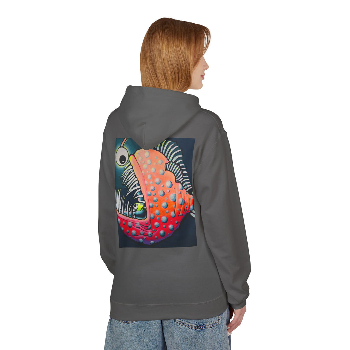 Unisex Cyclops Anglerfish Soft Hoodie