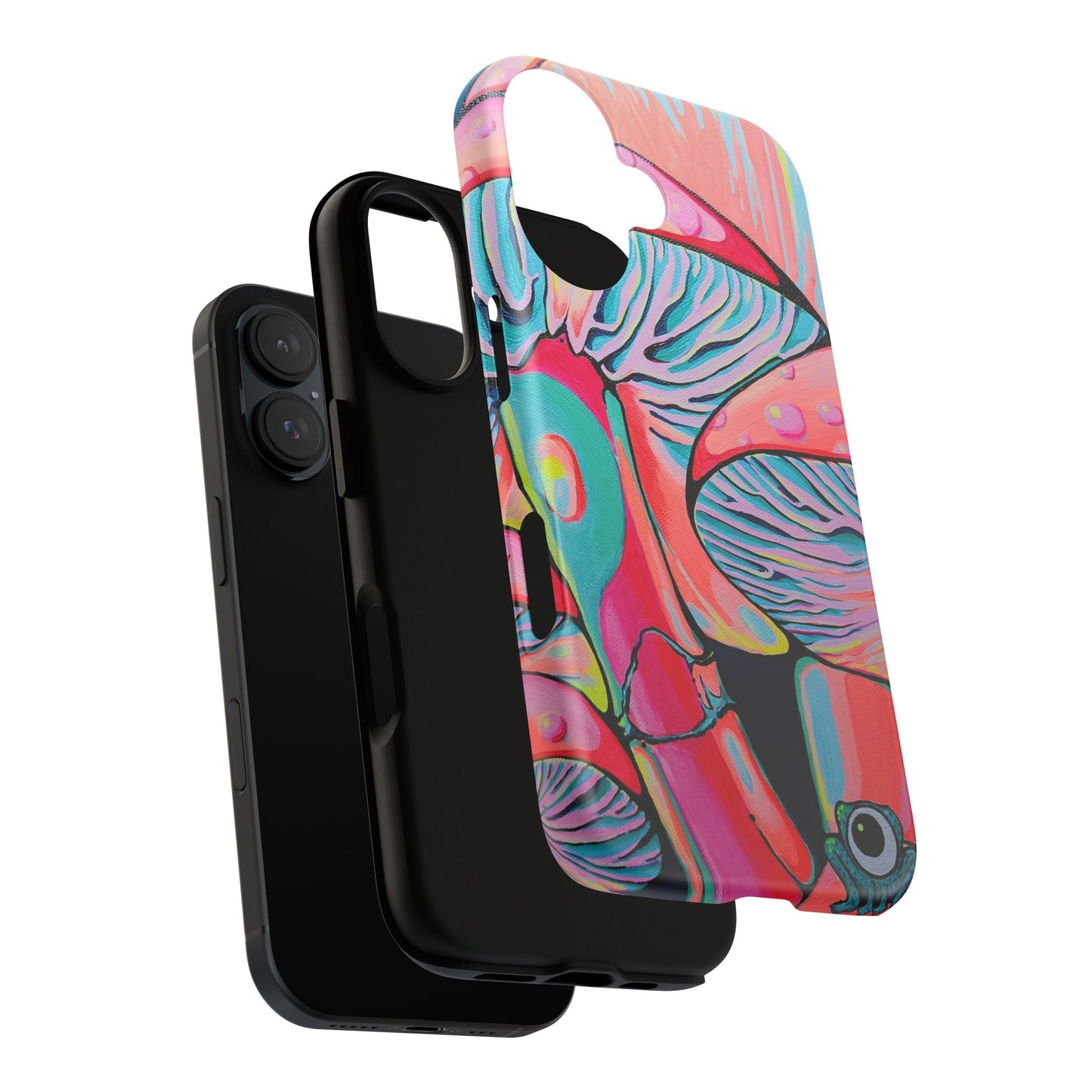Trippy Mushrooms Tough Phone Case