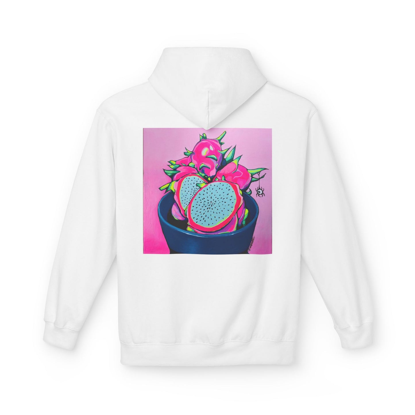 Unisex Neon Pink Dragon Fruit Soft Hoodie