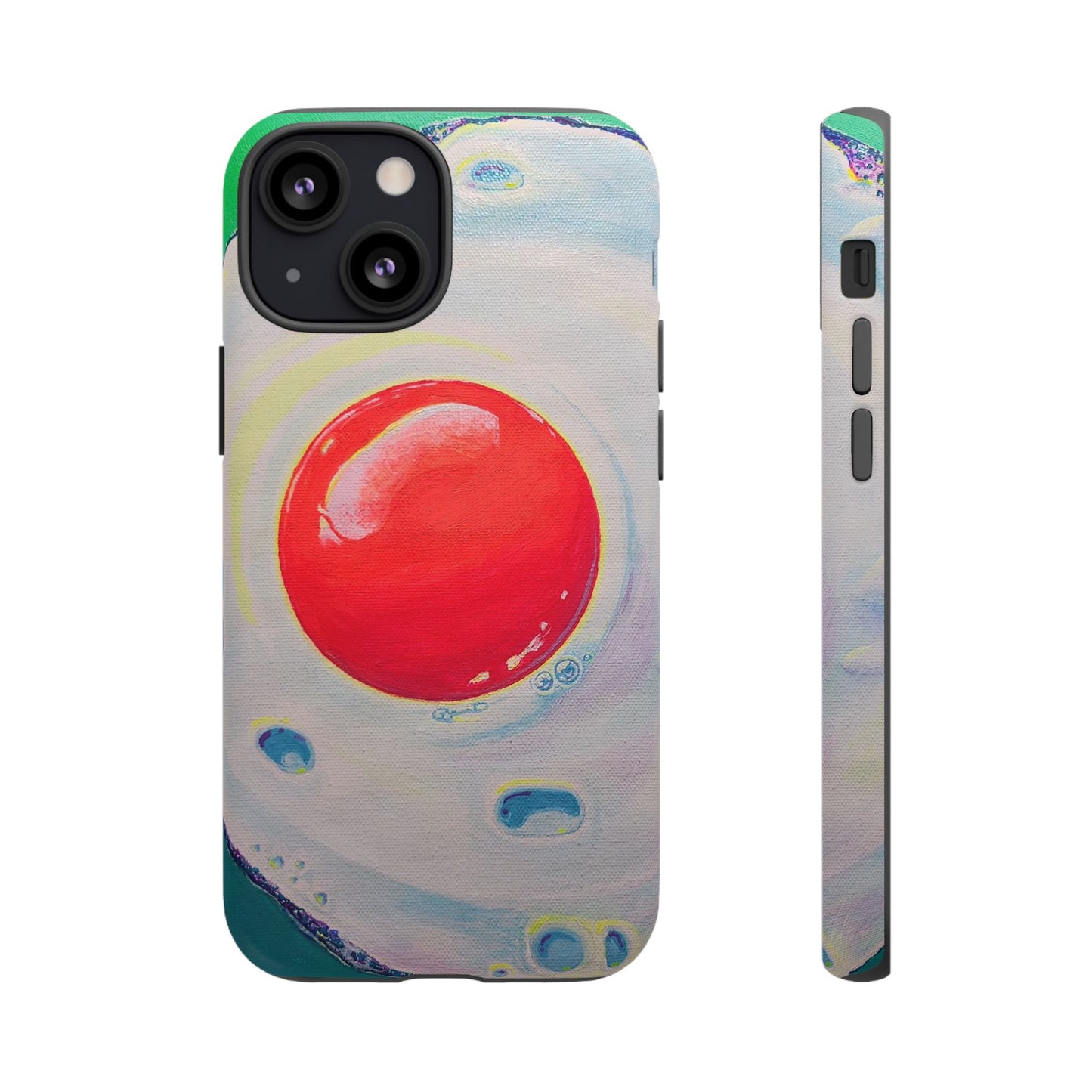 Neon Fried Egg Tough Phone Case
