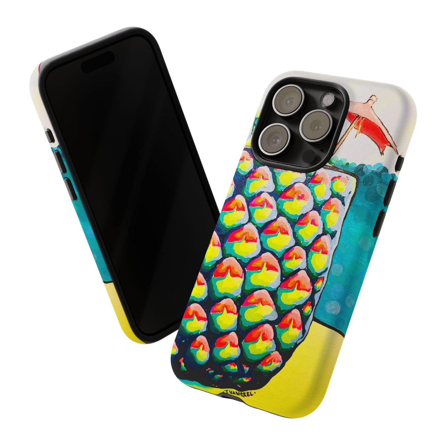 Neon Piña Colada Tough Phone Case