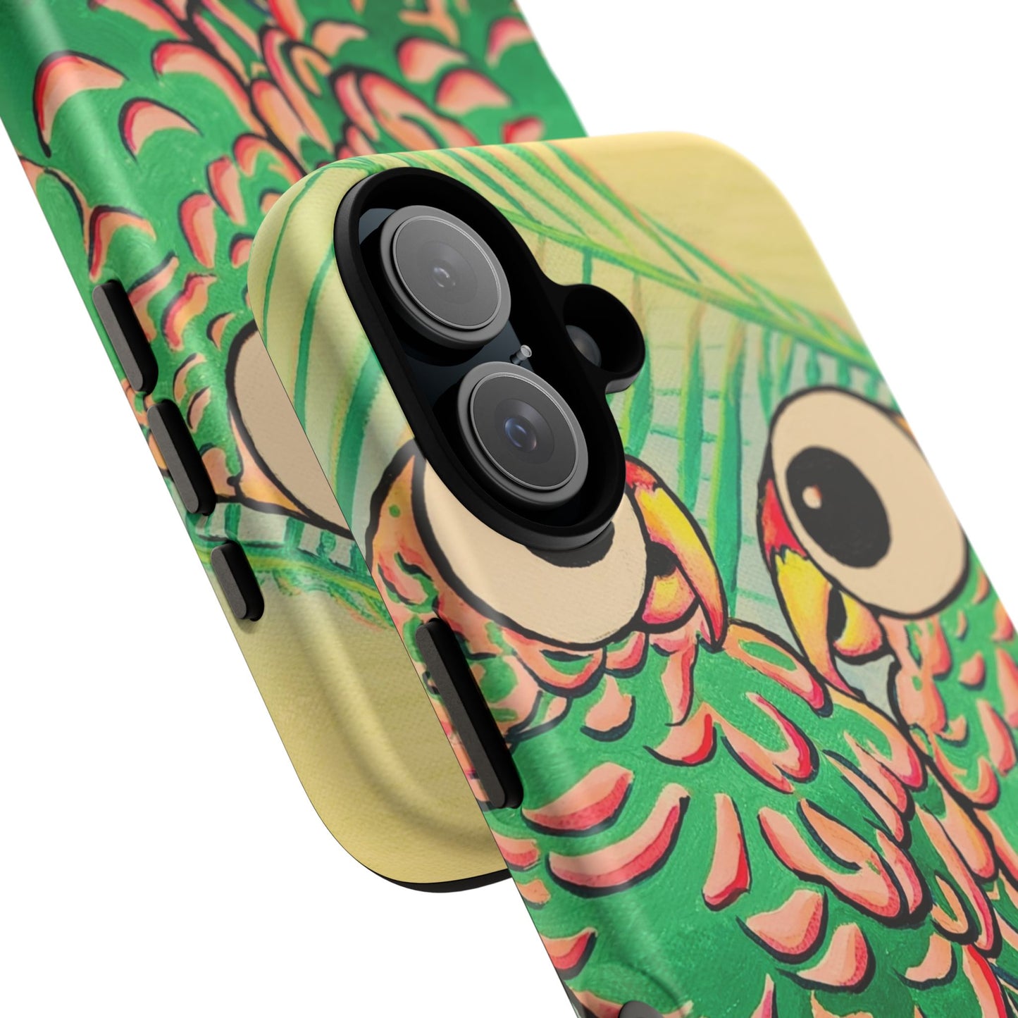 Chatty Cyclops Parrots Tough Phone Case