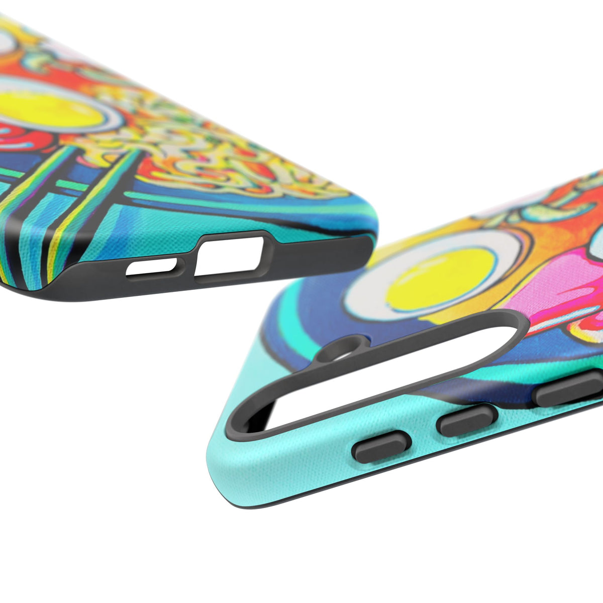 Coque de téléphone résistante Neon Ramen