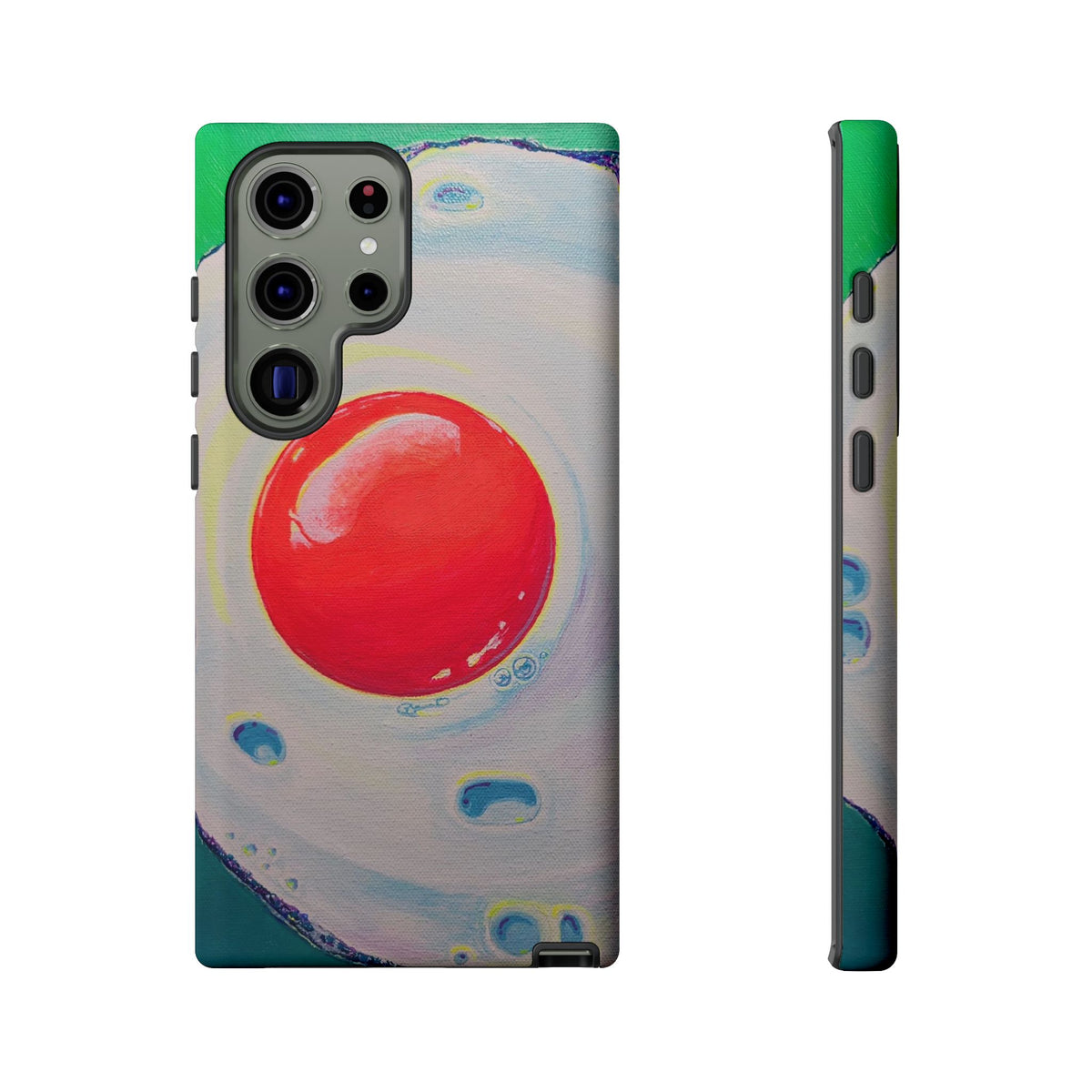 Neon Fried Egg Tough Phone Case